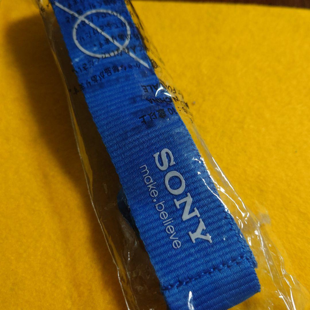 FIFA公式南アフリカ大会　2010 ソニー　　青　ストラップ