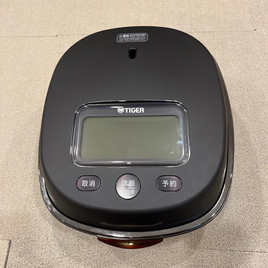 美品TIGER 炊飯器 JPL-G 2022年購入品説明書付属しゃもじ付属なし