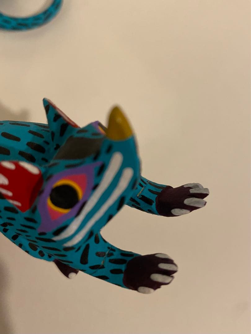 メキシコ　クラフトアート　メキシカン工芸品 木彫り人形