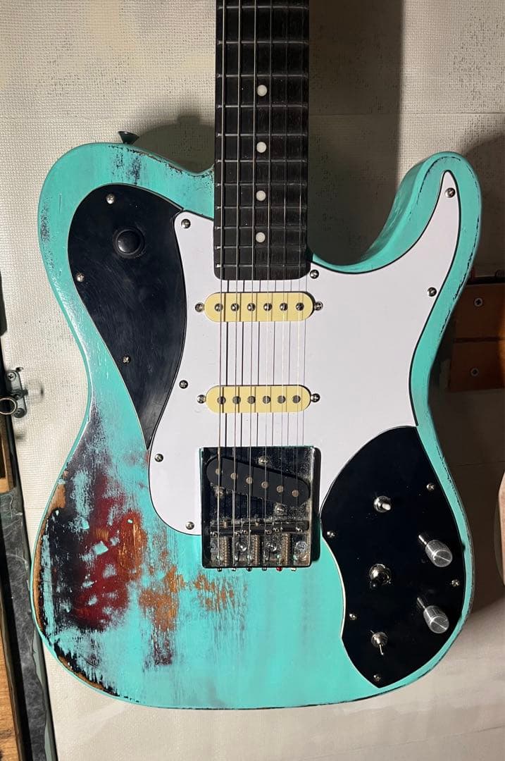 テレキャスター　ストラトキャスター　ハンドメイド　マルチレイヤーレリック