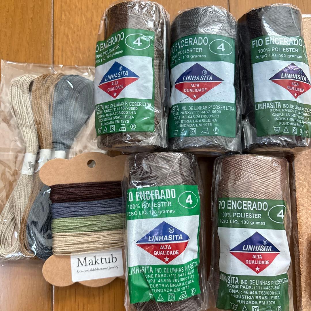 Maktub マクラメ DVD3巻セット スタートキット アンバー研磨キット