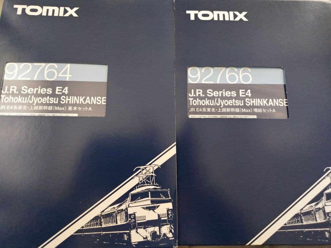 TOMIX E4系新幹線（Max） 基本 92764&増結92766