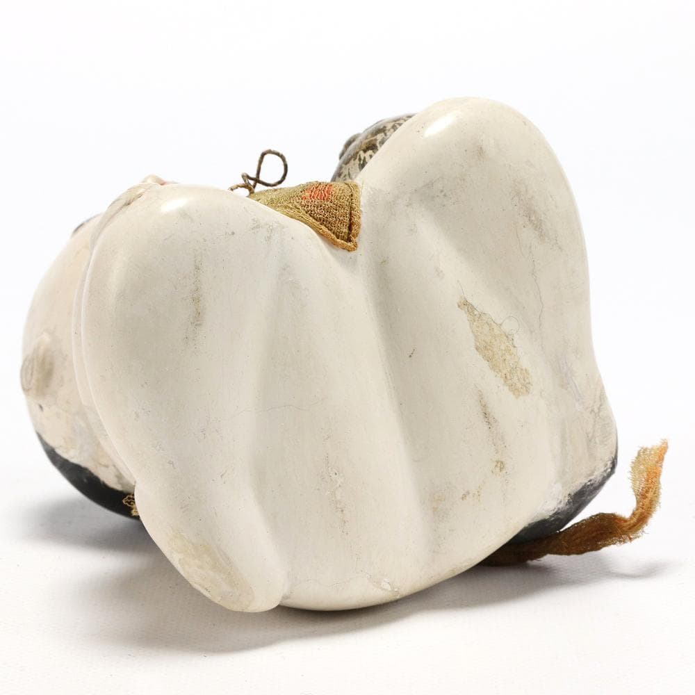 418B 江戸 御所人形 童子 人形 鶴 時代 高さ9㎝