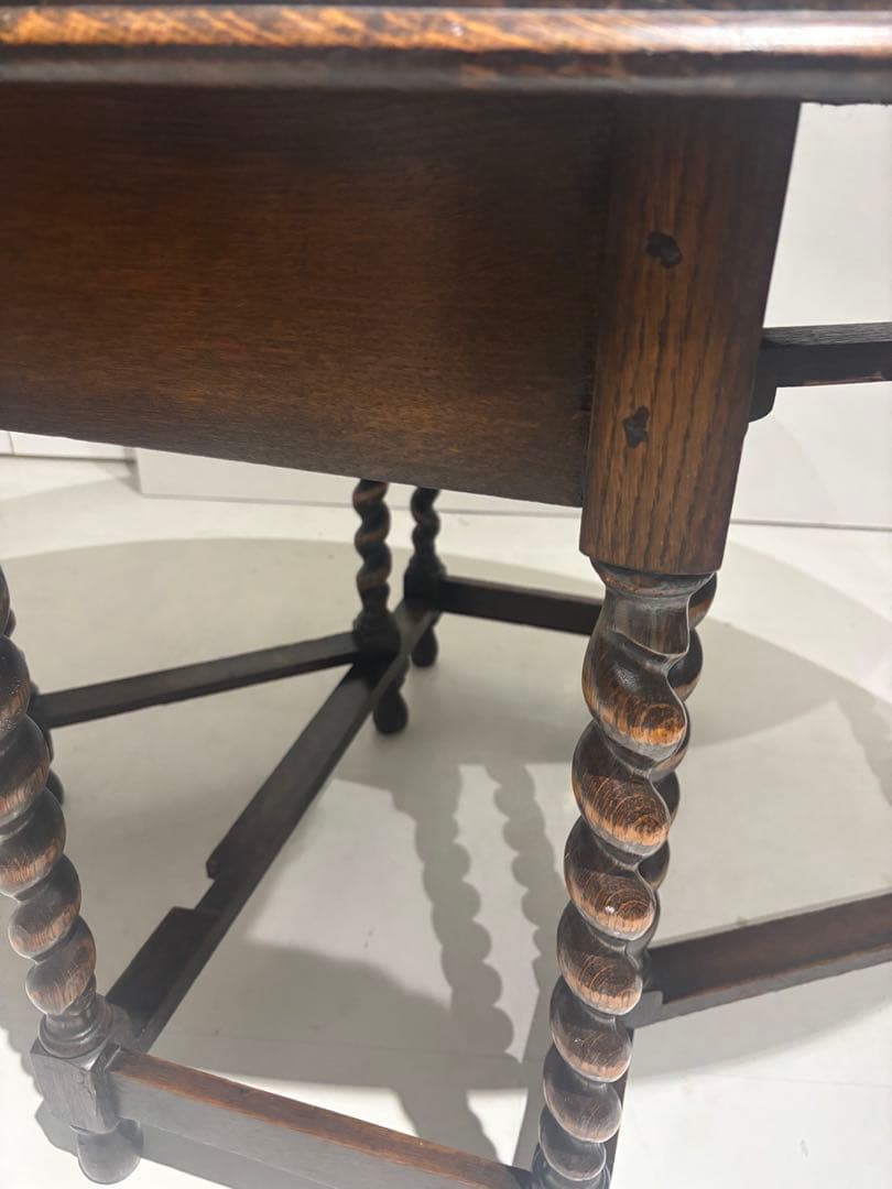 アンティーク 家具 ゲートレッグテーブルテーブル