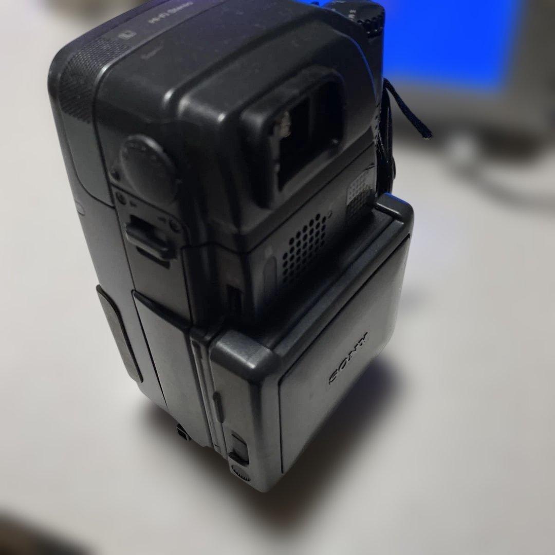 SONY VideoHi8 ビデオカメラ　CCD-SC7 ⑥