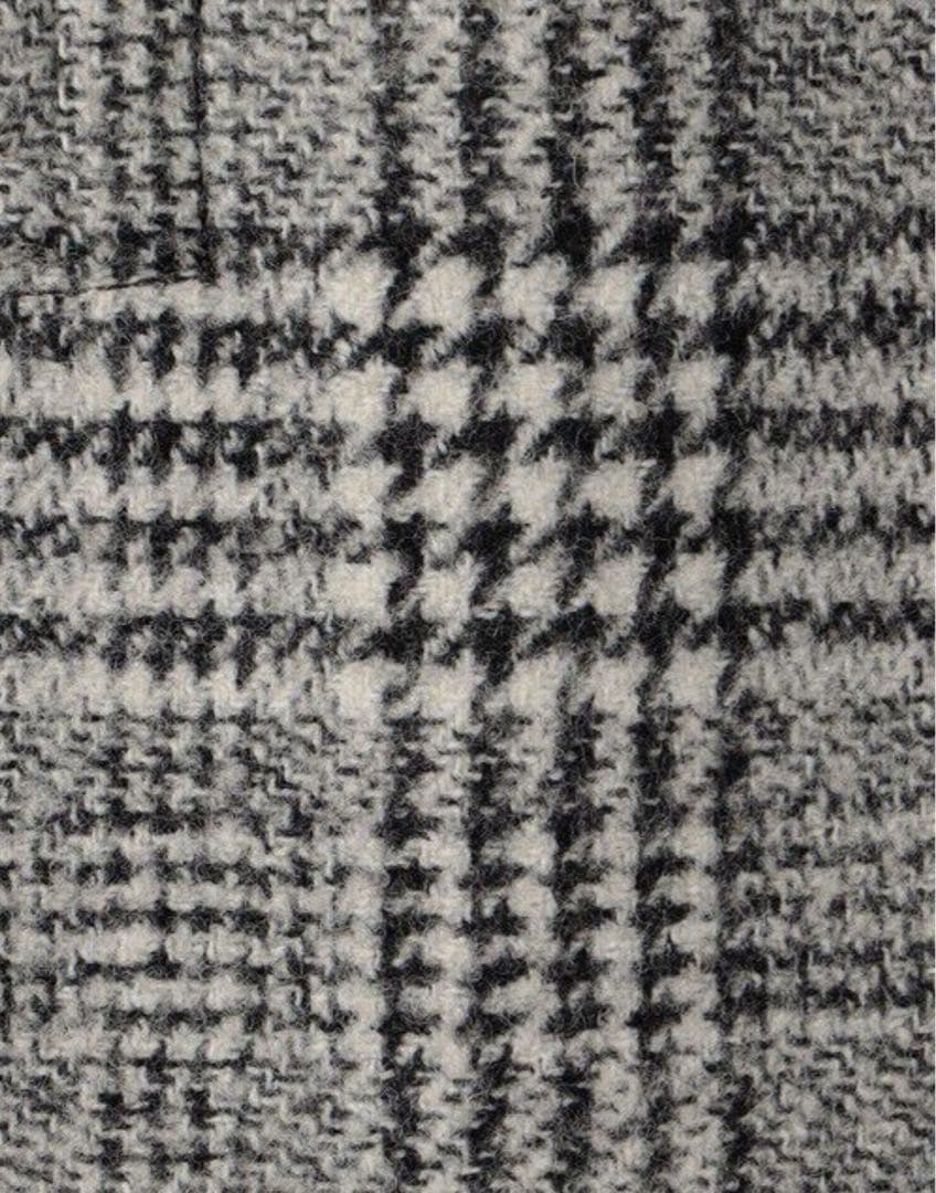 TOMORROWLANDcollection ウールカシミヤグレンチェックコート