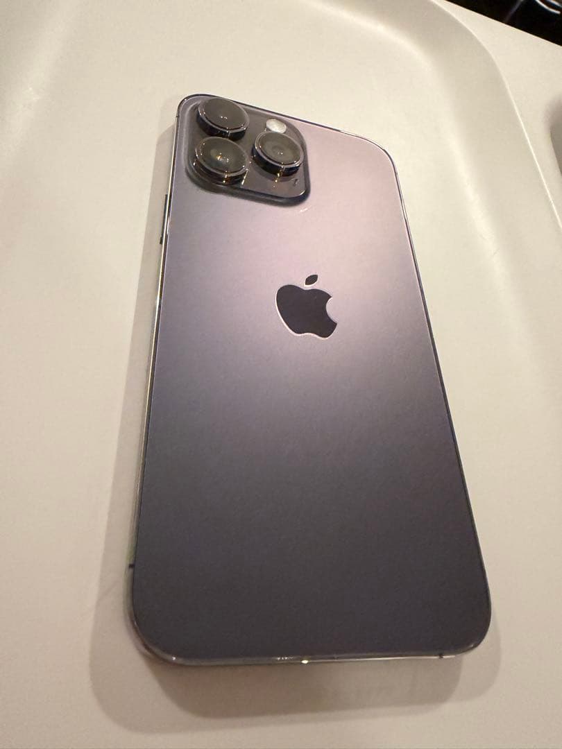 【箱付き】iPhone 14 Pro Max 256GBディープパープル