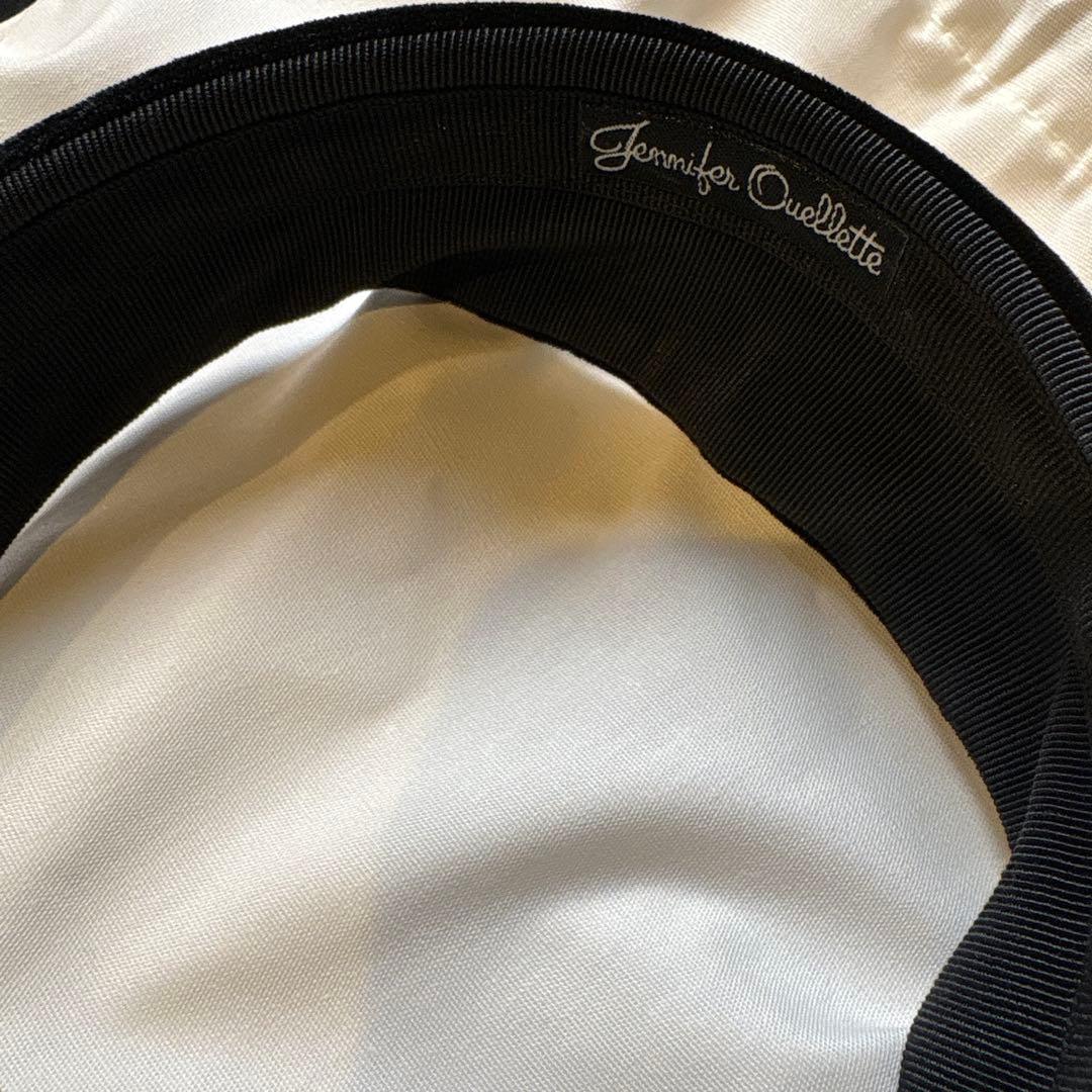 ベルベット ブラックヘアバンド