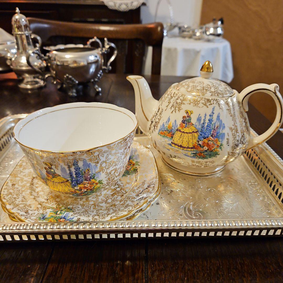 訳ありヴィンテージティポットセット