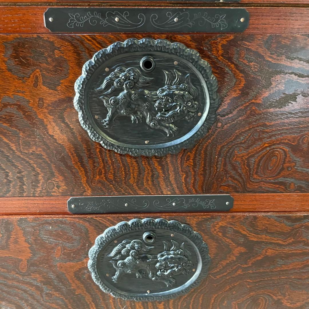 駿河民芸 駿河民藝 ワードローブ 欅材 時代箪笥 昭和レトロ 和製アンティーク