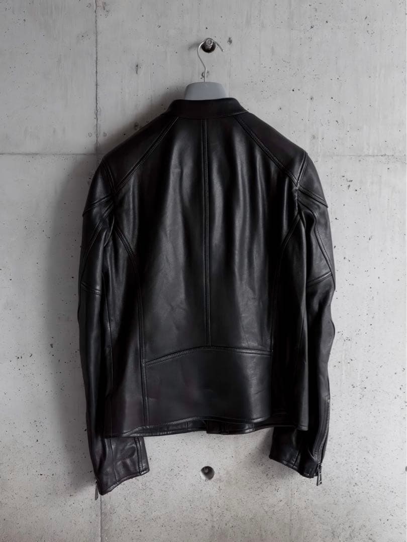 最終値下げ！BELSTAFF ブラック シングルライダースジャケット