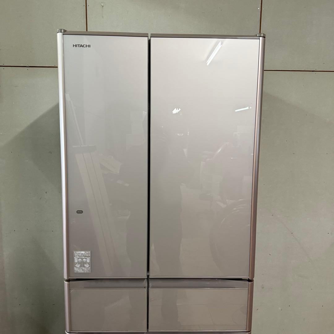 【747】HITACHI 冷蔵庫 R-XG4800G 475L 2017年