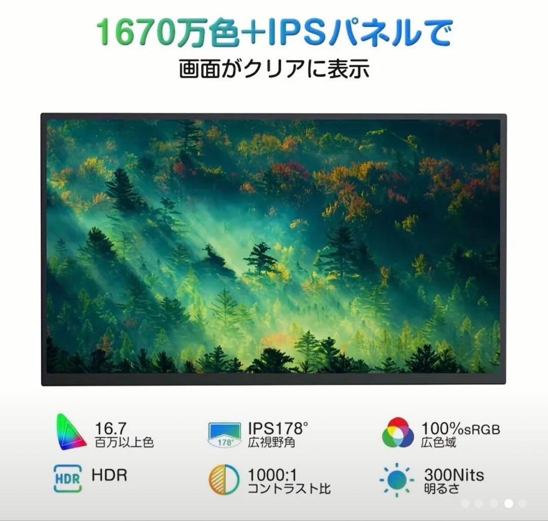 特価新品同様ポータブルモニター 23.8インチ