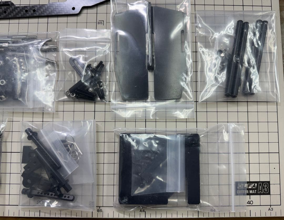 rc クローラー　INJORA シャーシーLCG フレームパーツ　TRX scx