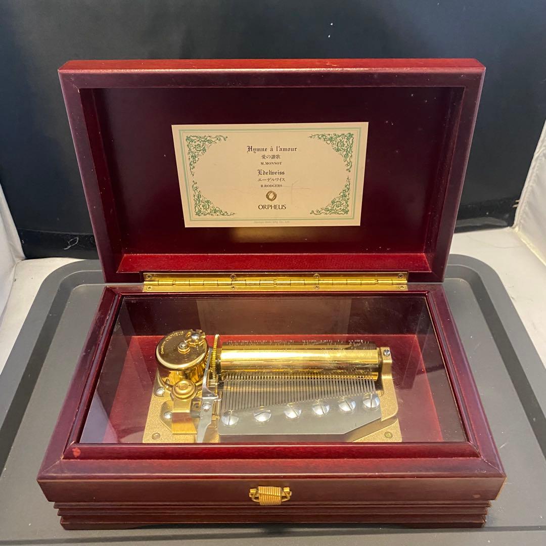 ORPHEUS オルゴール　愛の讃歌　エーデルワイス