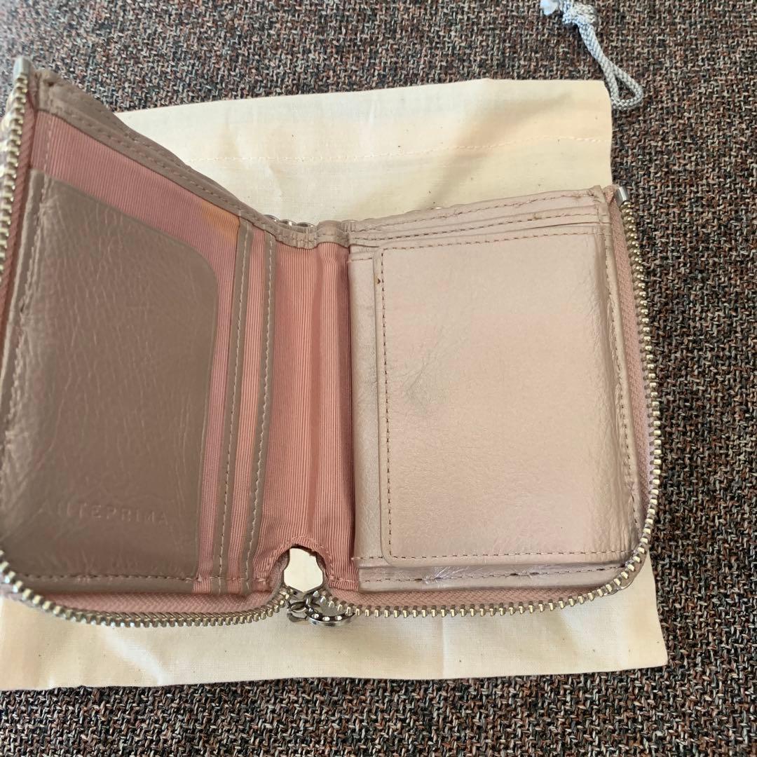 アンテプリマ　ミスクリオパール　ピンク財布