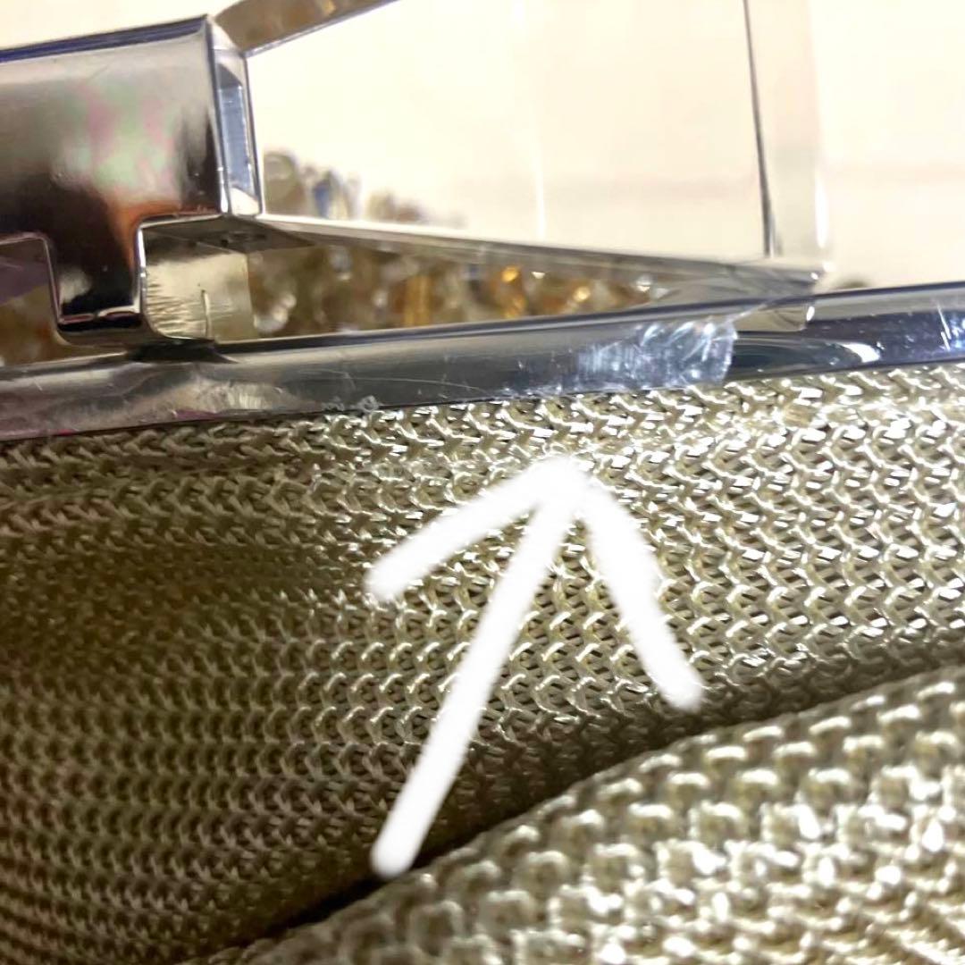 アンテプリマ クリスタッロフィオッコ 2way バッグ がま口　パーティー