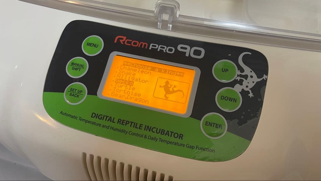 爬虫類用孵卵器/Rcomレプタイルプロ90 ジュラゴン/インキュベーター