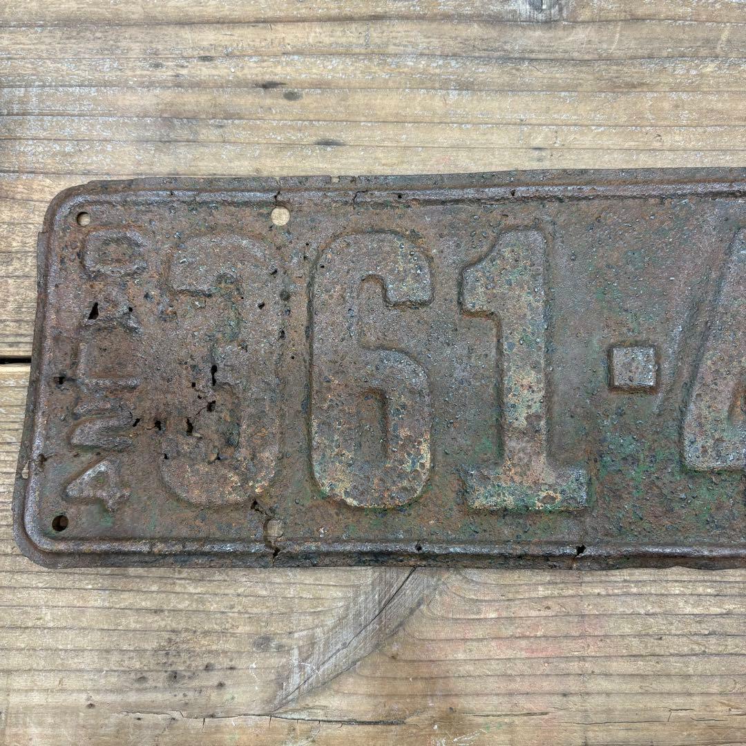 461ヴィンテージ アメリカカリフォルニアナンバープレートライセンスプレート