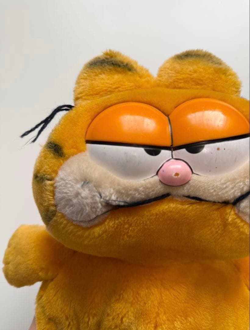 レア 80s ガーフィールド ぬいぐるみ 大きめサイズ DAKIN