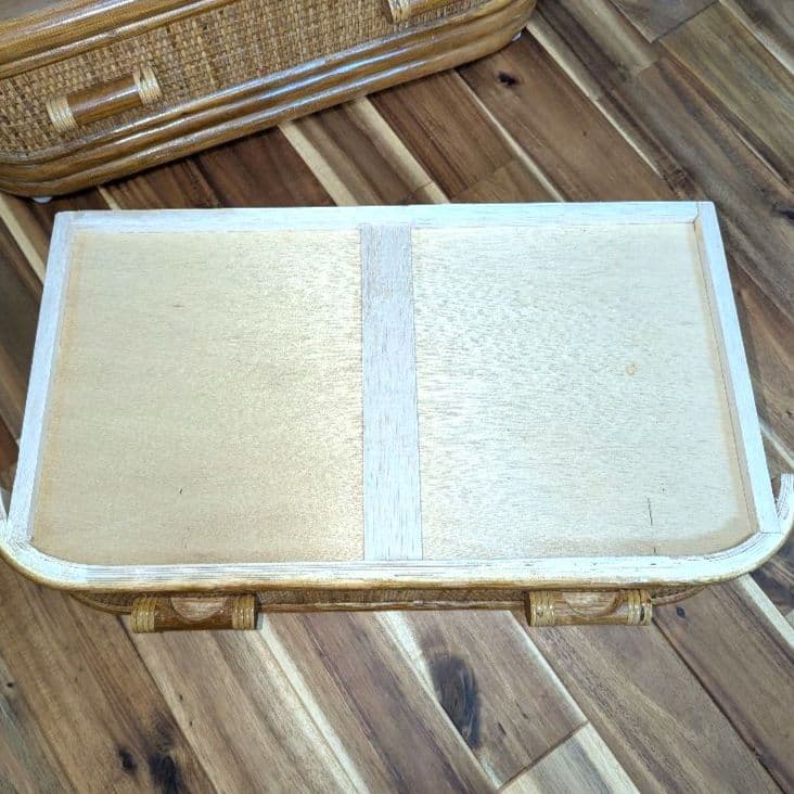 籐 ラタン チェスト 収納 タンス ４段　インテリア アンティーク 棚