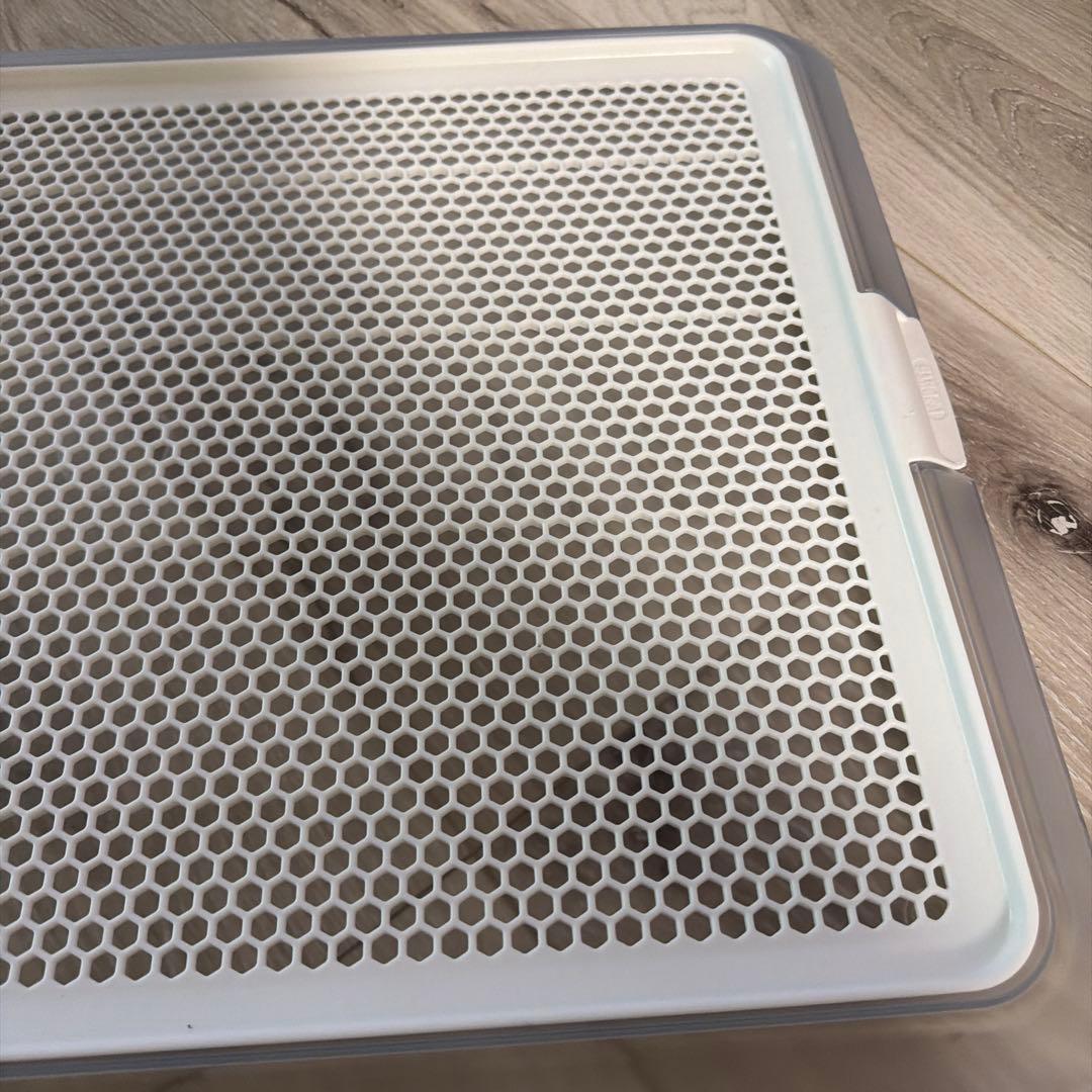 ボンビアルコン ペットレークリアメッシュ M ワイド トイレトレー 2点