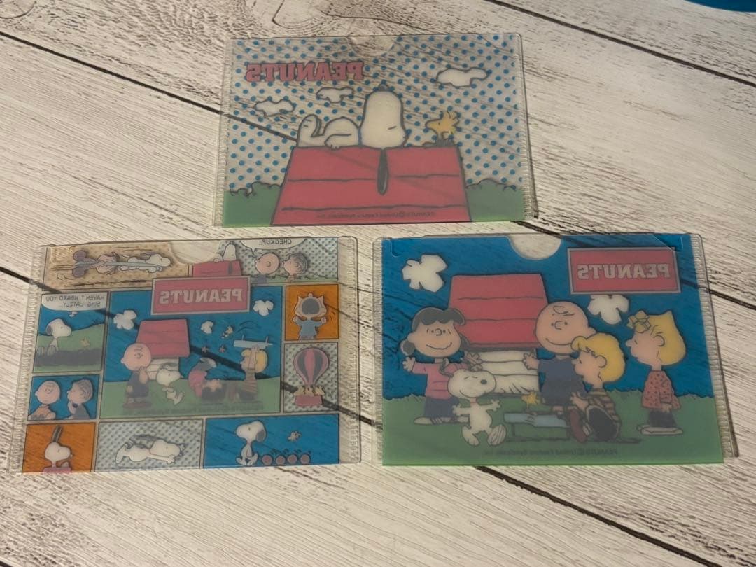 チ*ん様 スヌーピー 診察券ケース３枚セット