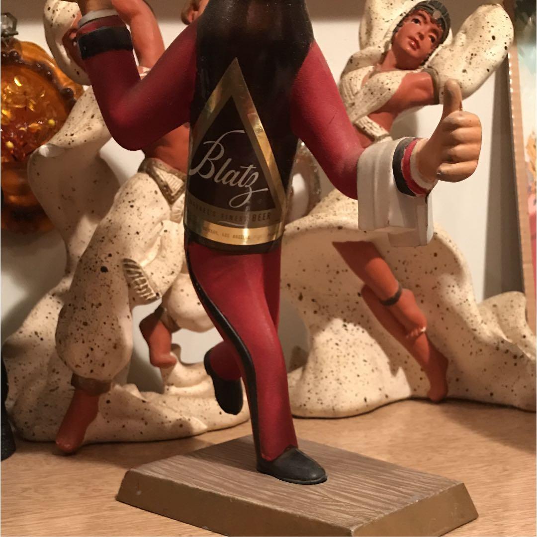 貴重！50's ビール会社Blatzブラッツ店頭看板アンティーク　USA雑貨