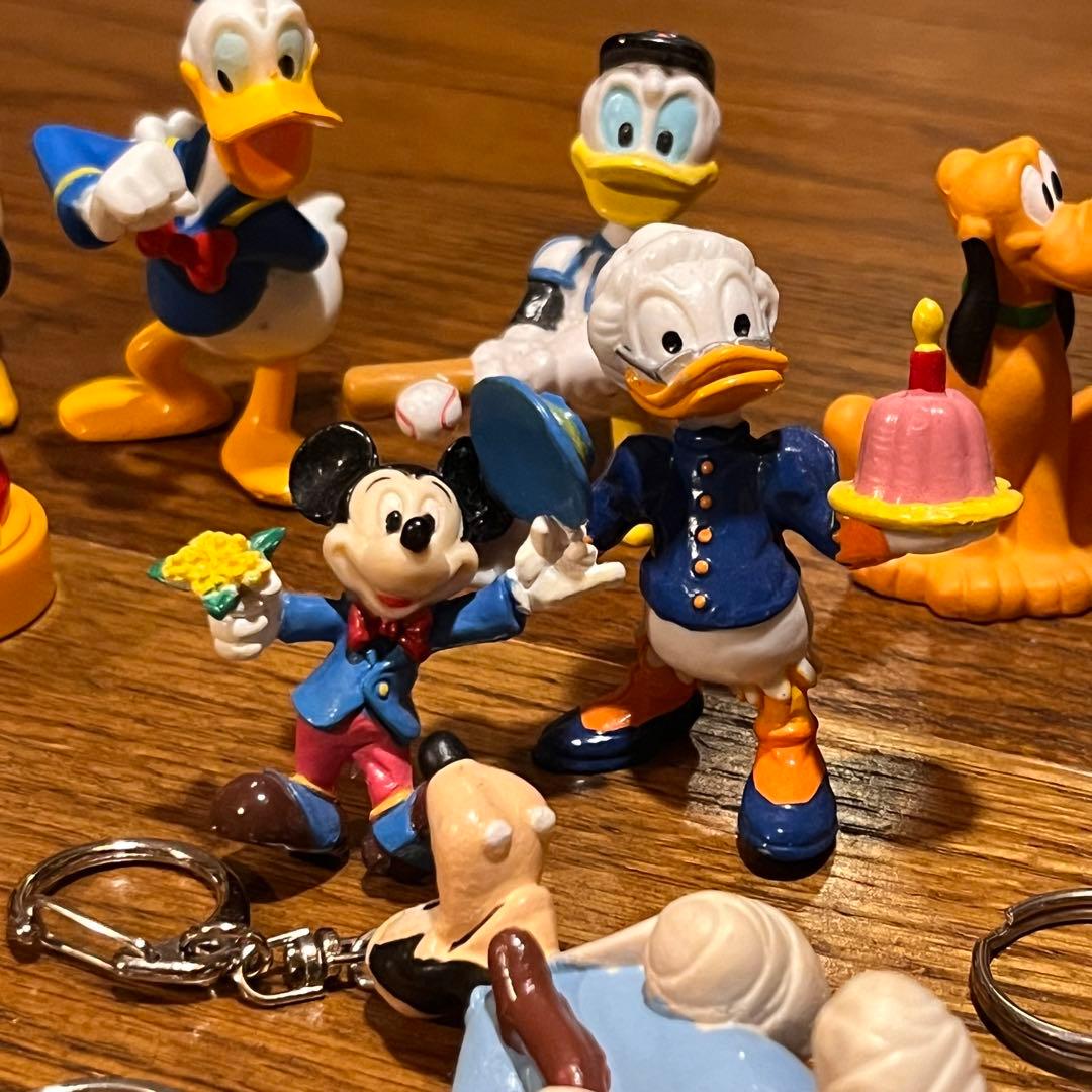 【希少】昭和レトロビンテージ　ディズニーフィギュア　キーホルダー　まとめ売り