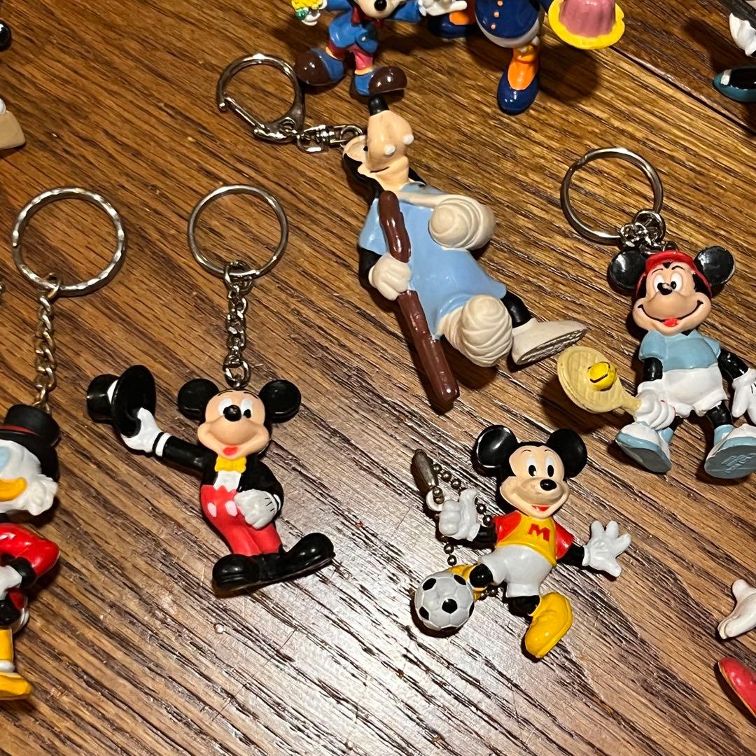 【希少】昭和レトロビンテージ　ディズニーフィギュア　キーホルダー　まとめ売り