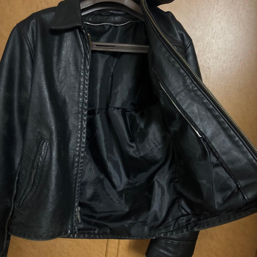 ショット シングルライダース 革ジャン schott 36