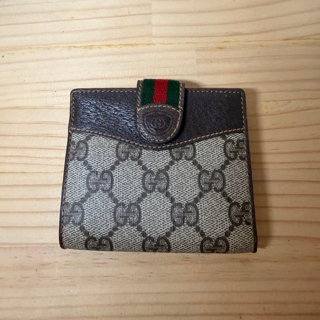 SK/11.11/5 GUCCI 二つ折り財布