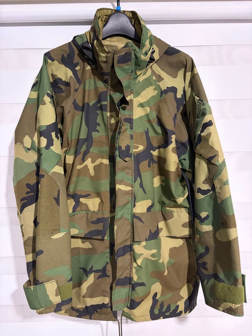 米軍実物　ECWCS ウッドランドカモ ゴアテックスパーカー迷彩ミリタリー