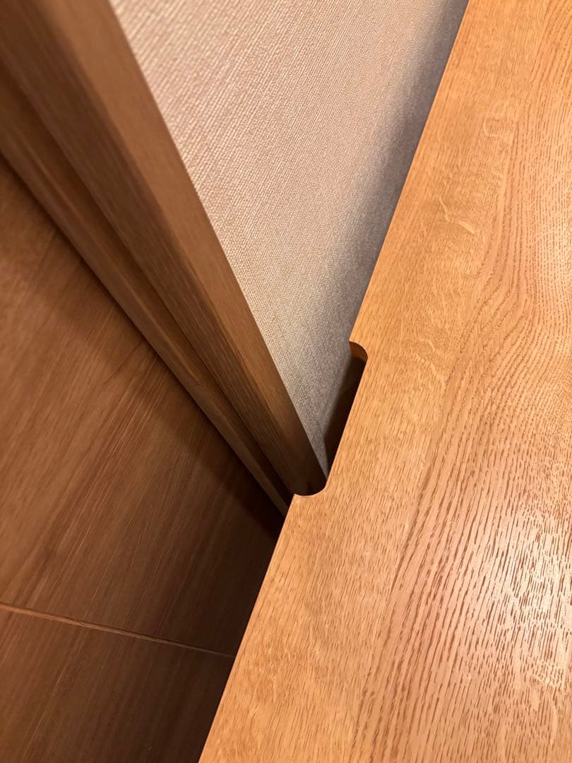 楽天grove購入　北欧テレビボード　オーク材　日本製　完成品