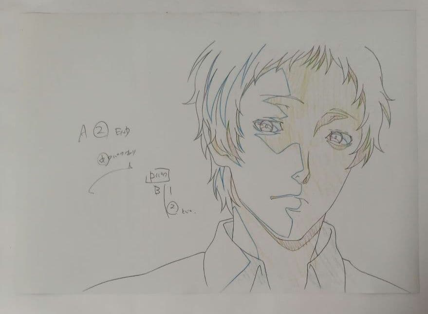 ペルソナ4　2014年　ニコカフェ　A3サイズ　ランチョンマット　足立透