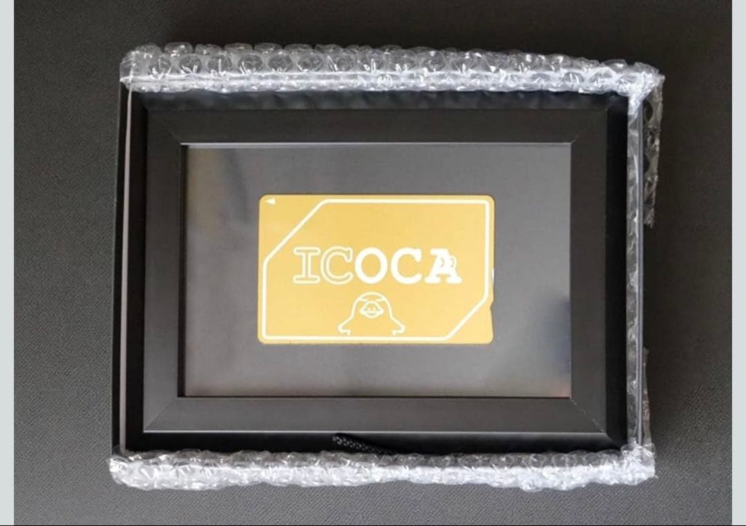 ICOCA ゴールドカード 限定発行 超レア