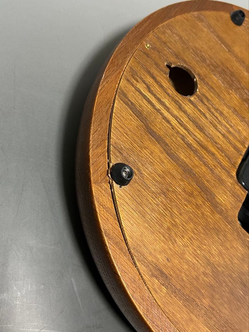 #129 LLBean エルエルビーン 掛け時計 ムーンフェイズ 湿度計 木製枠