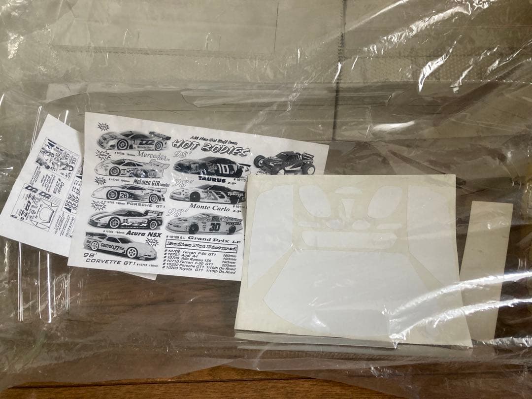 専用品　Ferrari フェラーリ F50 GT1 190mm ラジコン ボディ