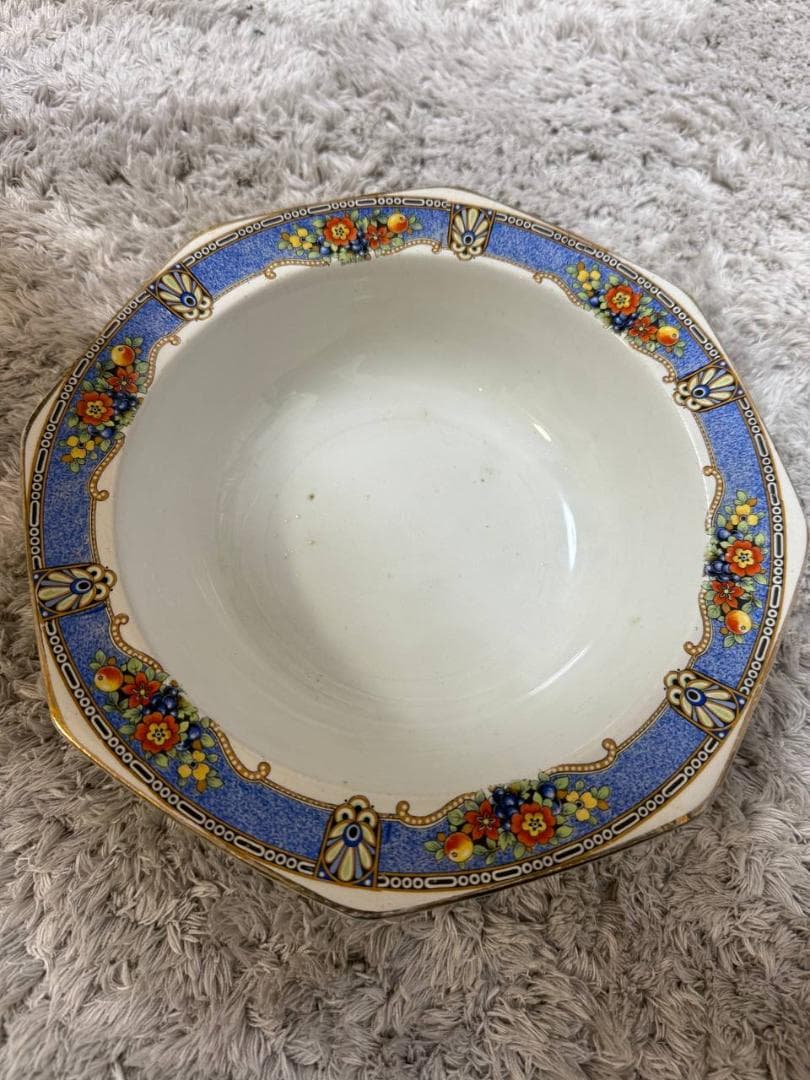 英国アンティーク陶器 R.H. Plant 19世紀？Tuscanウェッジウッド