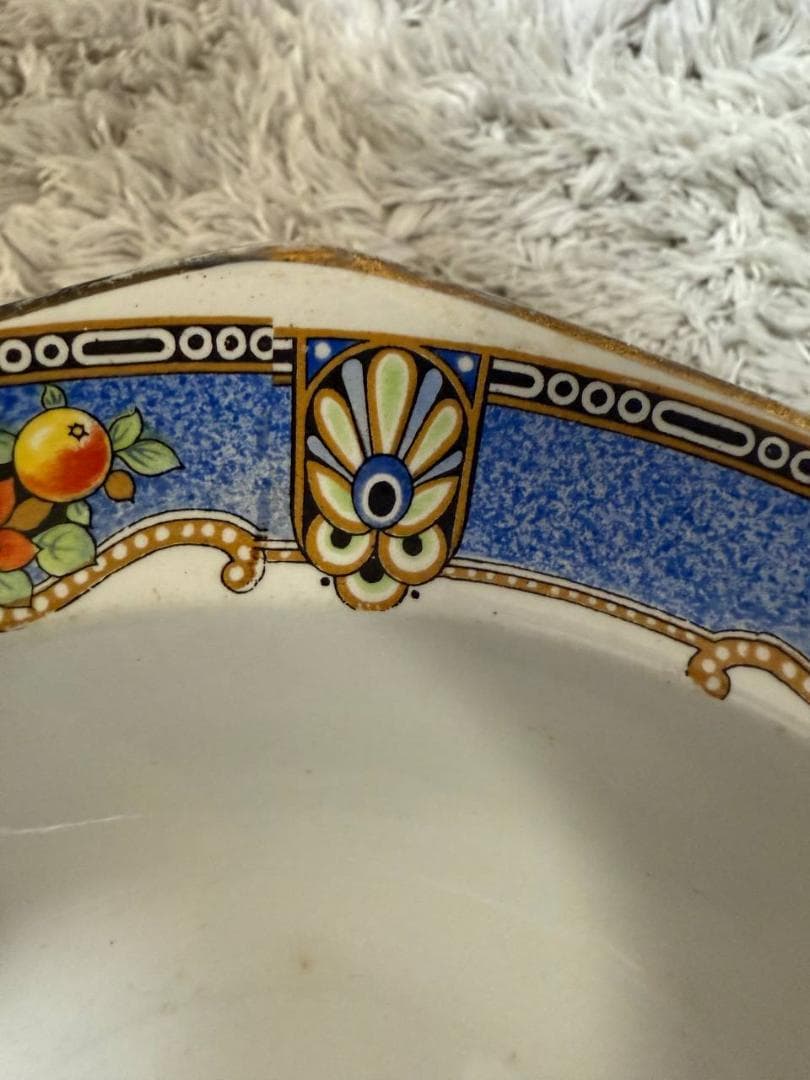 英国アンティーク陶器 R.H. Plant 19世紀？Tuscanウェッジウッド