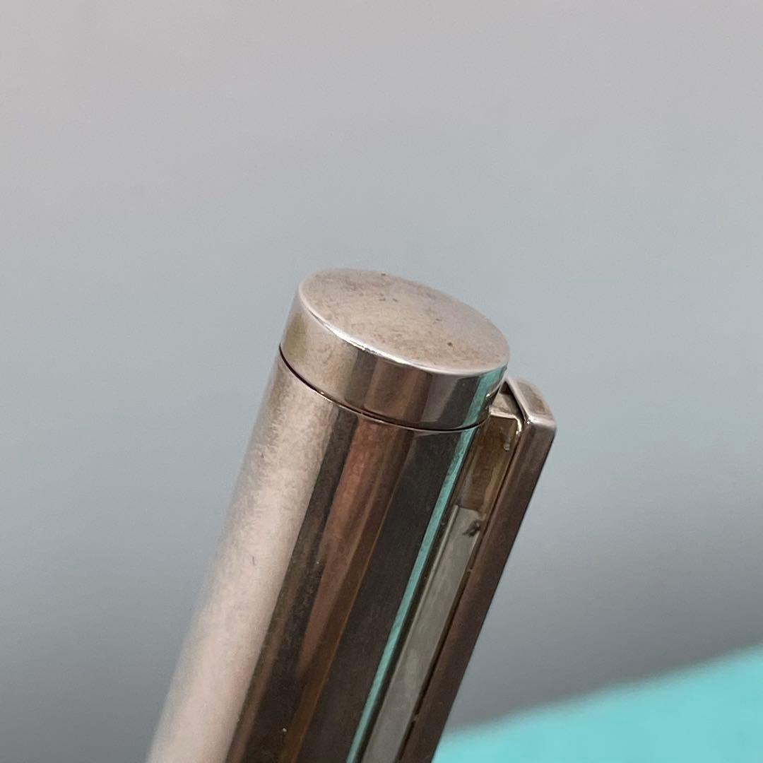 PE1151□ティファニー ツイスト式 ボールペン 925 銀製
