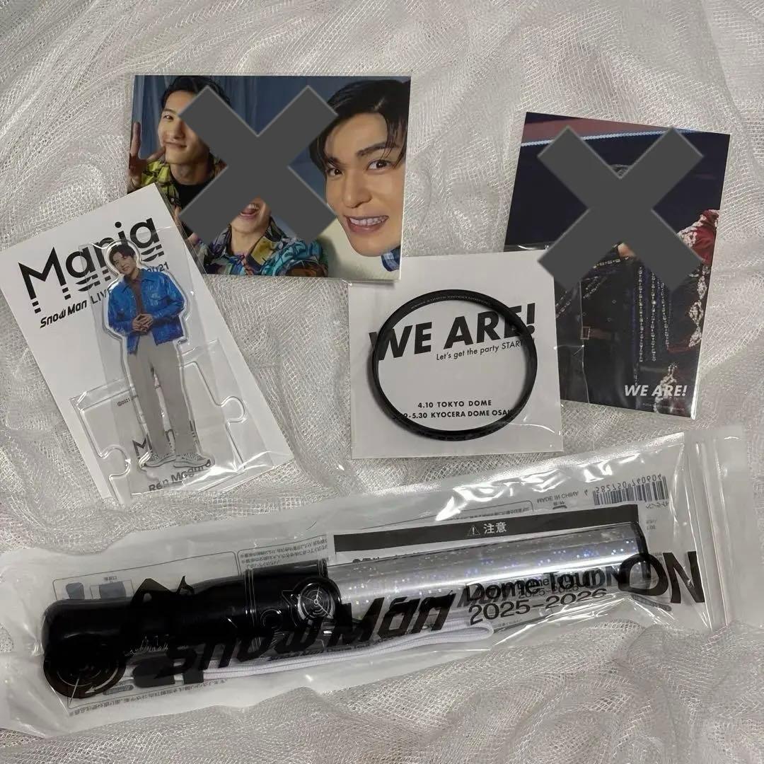 Man 目黒蓮 アクスタ ペンライト ON まとめ売り めめ 写真