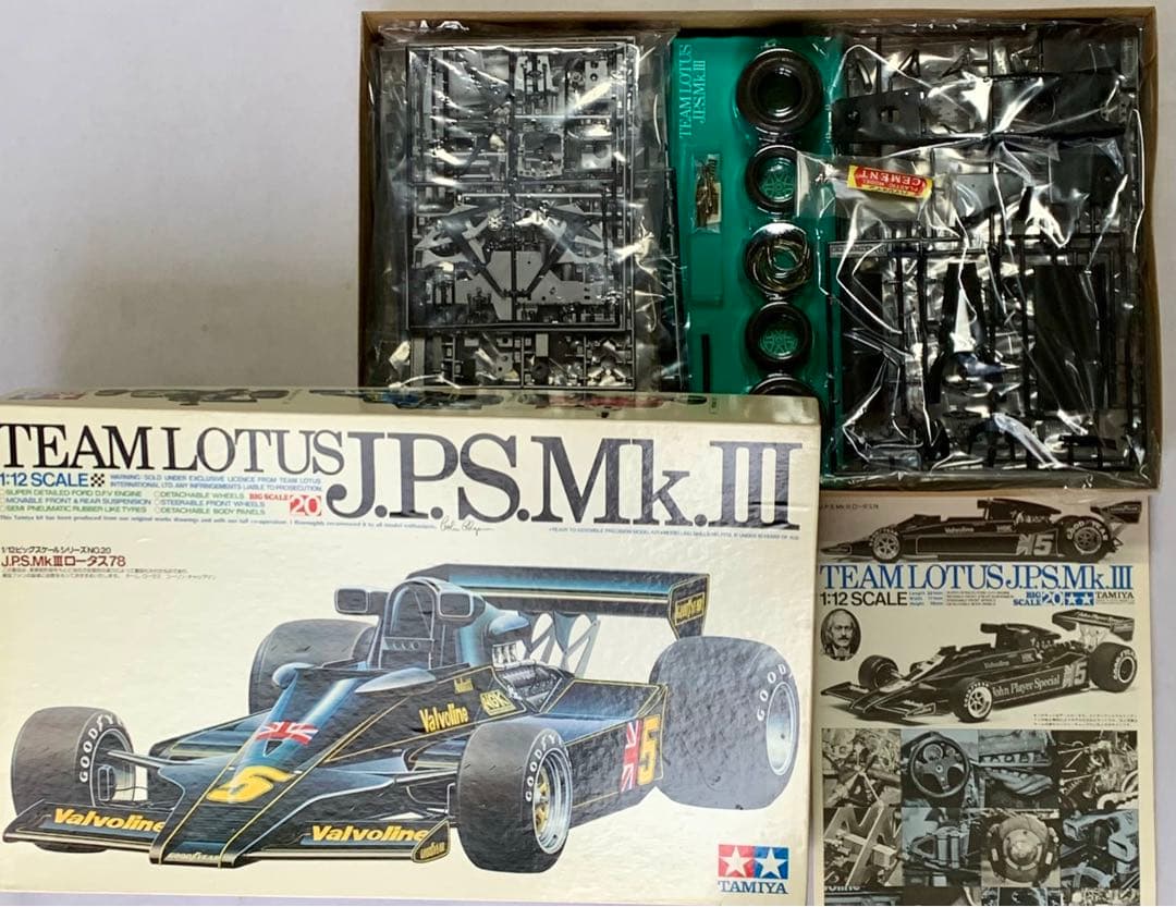 タミヤ 1/12 J.P.S タバコ ステッカー 希少品