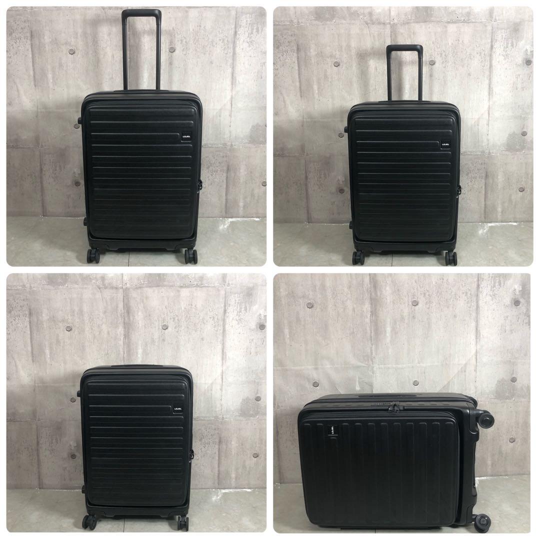 LOJEL　Cubo　スーツケース　ブラック　TSAロック　約70L　4輪