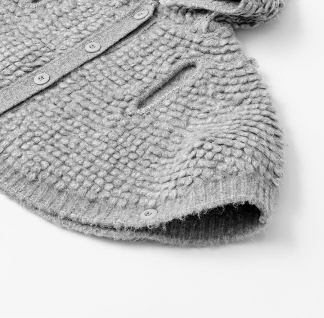 アウター MARLMARL polka 2 light grey