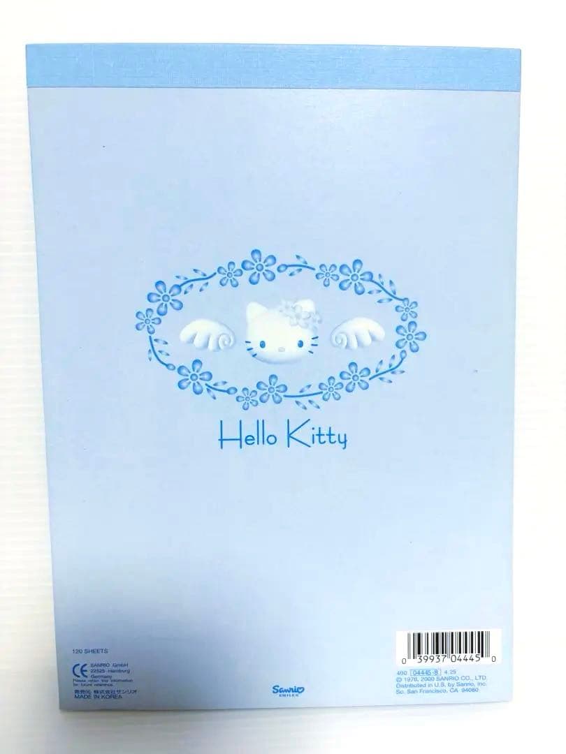 大判メモ　エンジェル　ハローキティ　メモ帳　平成レトロ　レタパ　サンリオ　天使