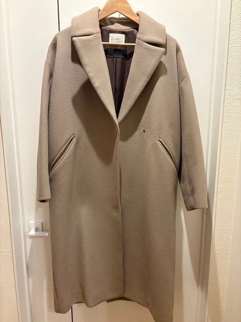 美品　IENA　MANTECO　オーバーチェスターコート　38サイズ