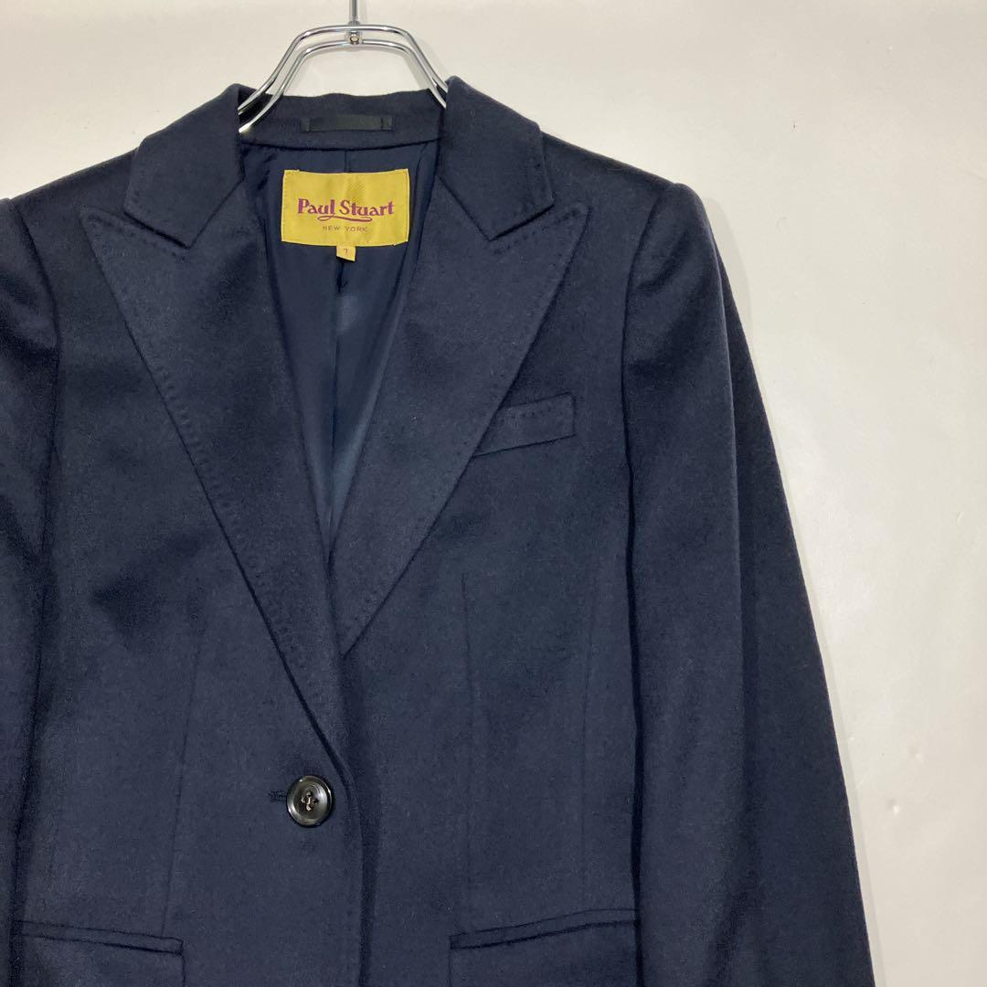 【溢れる高級感】ポールスチュアート　カシミヤ100% ロングチェスターコート