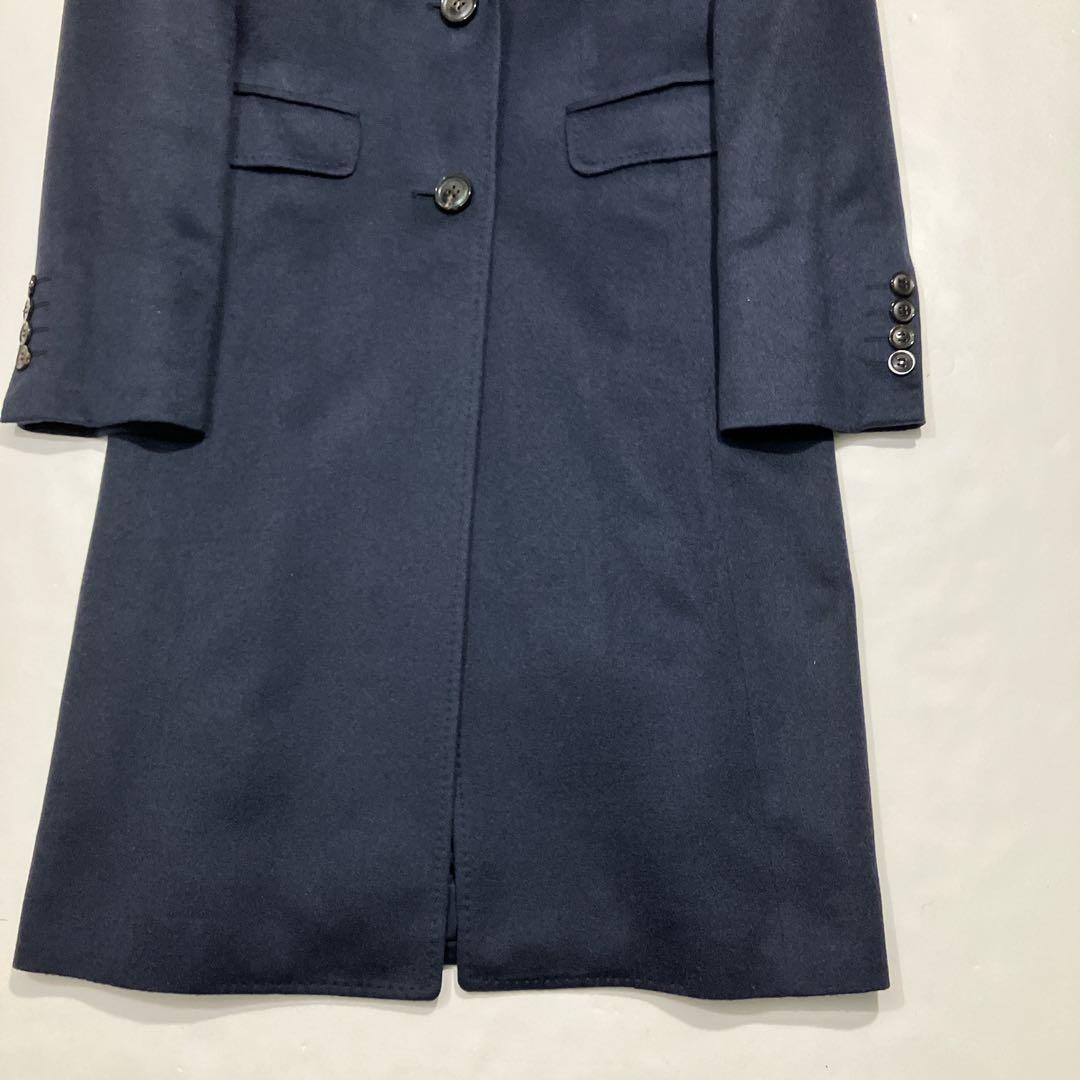 【溢れる高級感】ポールスチュアート　カシミヤ100% ロングチェスターコート
