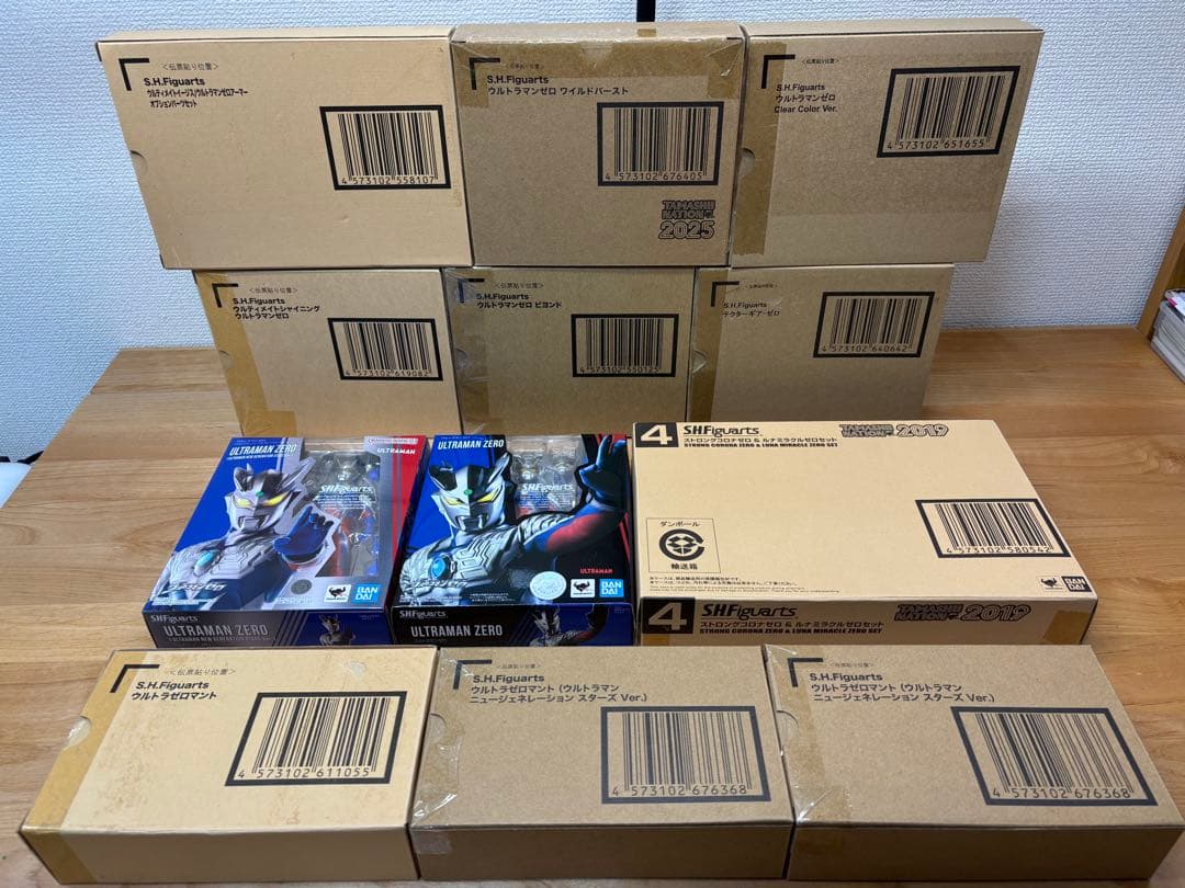フィギュアーツ　ウルトラマンゼロ　まとめ売り
